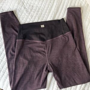 Vuori Dark Purple Studio Leggings